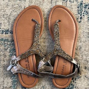 Madden girl beaded sandals